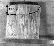 Measured Pool Profile in an ESR Ingot of a Nickel Alloy